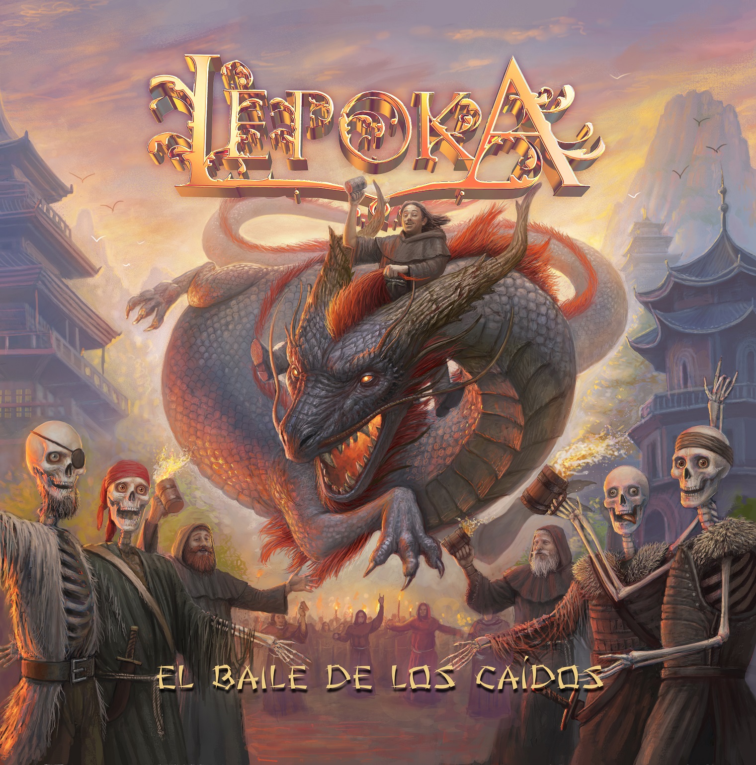 Lèpoka - Portada de 'El baile de los caídos' (2020)